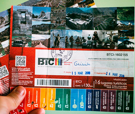 Boleto Turistico