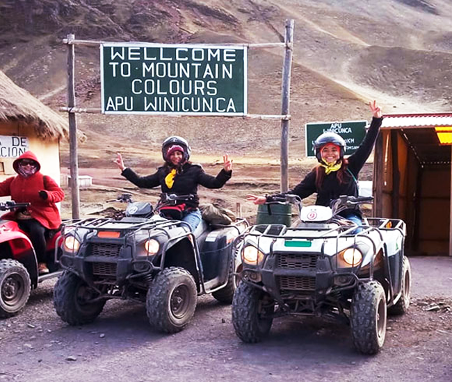 Montaña de Colores con Cuatrimotos